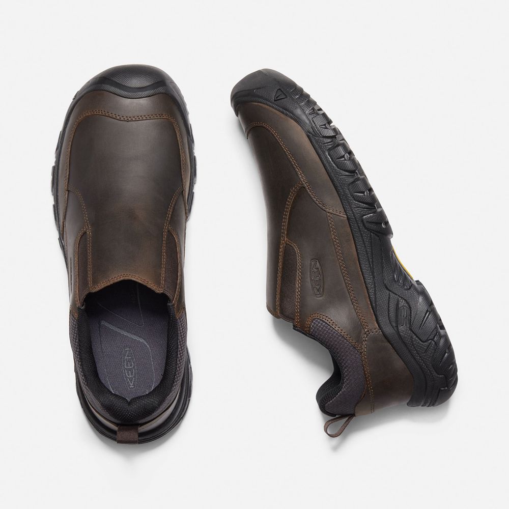 Keen Slip-On Herr Svarta Bruna - Targhee Iii - 027436NDK